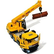 Esranın Dünyası Sesli ve Işıklı Metal Inşaat Araçları Seti, Kapıları Açılabilen Modeller