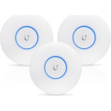 Ubiquiti Networks Uap-Nanohd-3-4x4 Wave 2 Için Mu-Mımo 802.11AC Erişim Noktası, 3'lü Paket