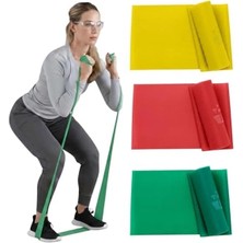Esranın Dünyası Lateks Içermeyen Egzersiz Bantları, Fizyoterapi ve Pilates Için