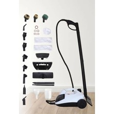 Esranın Dünyası Buharlı Temizlik Makinesi, Çok Fonksiyonlu, 2000W, 220-240V, Beyaz Renk