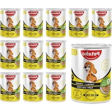 Esranın Dünyası Yavru Köpek Tavuklu ve Jöleli Konserve Mama 400 gr x 12 Adet