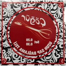Esranın Dünyası Uzun Sap Bağlama Teli Takımı, 0.20 Ölçüsü