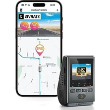 Esranın Dünyası 2k Hdr Araç Kamerası - 60FPS, 5ghz Wi-Fi ve Gps