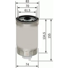 Sardes Depomix Yakit Filtresi (Transit - Cargo C) 86--
