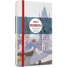 Esranın Dünyası Özel Tasarımlı L Boy Çizgili Defter, London Temalı