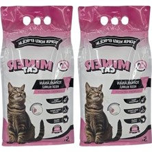 Esranın Dünyası 5 Lt Bebek Pudralı Kokulu Kedi Kumu, 2 Paket