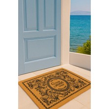 Valerine Life Velür Coco Dokulu Welcome Hoş Geldiniz Kapı Önü Dış Mekan Paspası 45X70CM 27YCM260125
