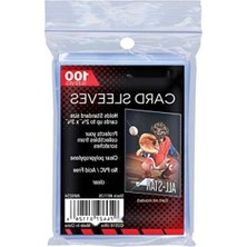 Esranın Dünyası 100 Adet Yumuşak Kart Kılıfı - 2-5/8" x 3-5/8", Şeffaf Koruma