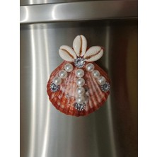 “kıyı Masalı Koleksiyonu” El Yapımı Deniz Kabuklu Magnet 6
