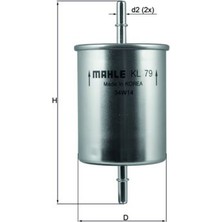 Mahle Depomix Yakit Filtresi Bora-Ğolf Iv-Multivan V-Transporter V-Octia-Toledo Ii-Leon-Audi Tt-A4