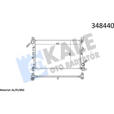 Kale Depomix Motor Su Radyatörü Egea 1.3 Mjet / 1.4 Benzinli (Mt)