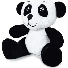 Esranın Dünyası Ofis Hediyesi Maymun 20-25 cm Figürlü Pelüş Ayıcık, 20 cm Teddy Bear,sevgiliye Hediye,ayı Teddy,peluş Ayıcık,plush Toys, (Panda)