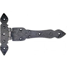 MegaSepet Antika Tarz Dekoratif Pirinç Kuyruklu Düğmeli Menteşe No3 - 155X240 Mm, Oksit