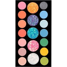Esranın Dünyası 19 Parça Glitter Far Paleti
