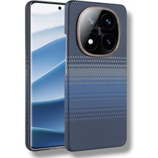 Bruntoo BR Xiaomi Redmi Note 14 Pro 5g Uyumlu Vega Karbon Fiber Premium Lüks Ince Magsafe Telefon Kılıfı
