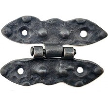 MegaSepet Antika Tarz Dekoratif Pirinç Bodur Menteşe - 75X50 Mm, Oksit
