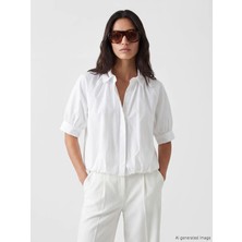 LC Waikiki Lcw Vision Beyaz Regular Fit Kadın Gömlek