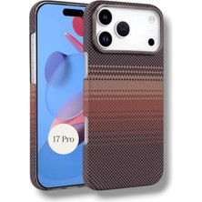 Bruntoo BR Iphone 17 Pro Uyumlu Vega Karbon Fiber Premium Lüks Ince Magsafe Telefon Kılıfı