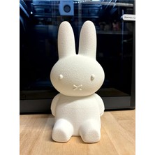 Oko Design Dekoratif Kumbara Tavşan Desenli Çocuk Genç Kumbara (20CM)