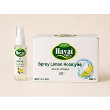Hayat Alfa 80 Derece Sprey Limon Kolonyası 50 cc 36’lı