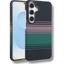 Bruntoo BR Samsung Galaxy S25 Fe Uyumlu Vega Karbon Fiber Premium Lüks Ince Magsafe Telefon Kılıfı