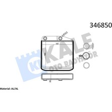 Depomix Kalorifer Radyatörü [ Alfa Romeo Mito , Fiat Doblo Iii , Linea , Fiorino , Pratico , Grande Punto , Qubo , Opel Corsa D 1.2 / 1.3 / 1.4 (Kale 0185851AB) Brazing ]