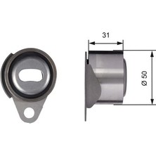 Gates Depomix Triger Gergi Rulmani Renault R9-19 Clio I Kango