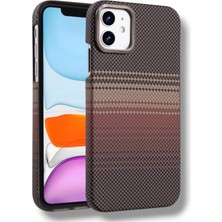 Bruntoo BR Iphone 11 Uyumlu Vega Karbon Fiber Lüks Ince Magsafe Telefon Kılıfı