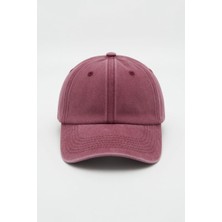 Mollycrush Unisex Bordo Yakma Kot Outdoor Beyzbol Şapkası - Ayarlanabilir Spor Kep