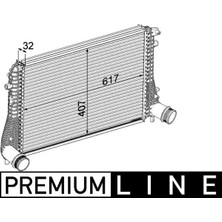 Behr Depomix Turbo Radyatörü (Intercooler) Golf Vi-Jetta-Scirocco-Touran-Caddy-Octia-A3-1.6-2.0 TDI(617X407X32)