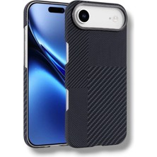 Bruntoo BR Iphone 17 Air Uyumlu Vega Karbon Fiber Kapak Premium Lüks Ince Magsafe Telefon Kılıfı