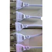 Erbay 5 Adet Topraksız Erkek Fiş Fabrika Baskılı 5cm Kablo