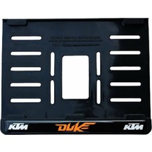Ktm Duke Uyumlu 1 Plastik (15X24 Cm) Kırılmaz Plakalık
