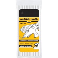 Esranın Dünyası 11.2mm Çapında Kalın Silikon Mum Çubukları, 1kg Poşet