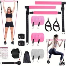 Esranın Dünyası Ayarlanabilir Pilates Bar Seti - Çok Amaçlı Egzersiz Çubuğu