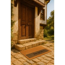 Valerine Life Velür Coco Dokulu Welcome Hoş Geldiniz Kapı Önü Dış Mekan Paspası 45X70CM 27YCM260120