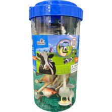 Vardem Oyuncak SH-6433 13PCS Çiftlik Hayvanları 2litre