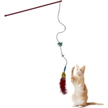 Esranın Dünyası Işıklı Tüylü Kedi Oltası, 105 cm