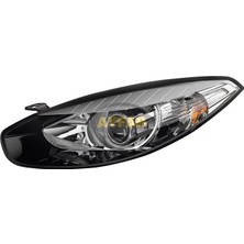 Ayfar Depomix Far Sağ [ Motorlu Renault Fluence 2013- Mercekli Siyah Çerçeveli ]