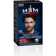 Esranın Dünyası Erkekler Için Hızlı Etkili Saç Boyası - Kahve Siyah, 80 ml
