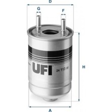 Ufi Depomix Yakit Filtresi [ Renault Megane Iii 1.5 Dci/1.9 Dci/2.0 Dci 2008 -, Fluence 1.5 Dci 2010 - ] ( Oem Montaj Ürün )