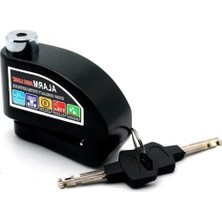 Esranın Dünyası Alarmlı Motosiklet Disk Kilidi - 110 Db Su Geçirmez