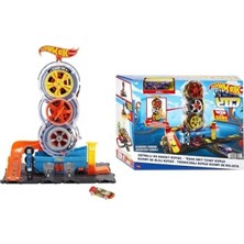 Esranın Dünyası Hot Wheels City Tekerlek Kulesi Oyun Seti - 4-8 Yaş Arası Çocuklar Için