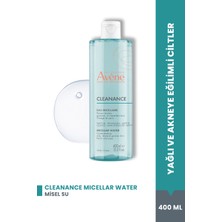 Avene Cleanance Karma ve Akneye Eğilimli Ciltler için Glutamik Asit İçeren Misel Su  400 ml