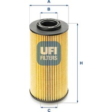 Ufi Depomix Yağ Filtresi [ Hyundai Accent, Getz, Kia, Cerato, Rio 1.5 Crdi Eleman Tip 2006- ]