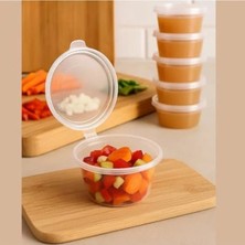 Esranın Dünyası 120 ml Kapasiteli 50 Adet Sızdırmaz Saklama Kabı, Dondurucu Uyumlu