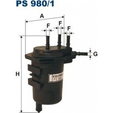 Filtron Depomix Yakit Filtresi Renault Megane Ii Scenic Ii