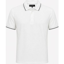 Classics Men Gewer Slim Fit Erkek Polo Yaka Kısa Kol Tişört  7680
