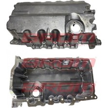 Brom Depomix Yağ Karteri Alüminyum [ Sensör Delikli Vw Golf Vii, Audi A3, Seat Leon, Skoda Octia Iii (Clha-Clhb-Crka) ]