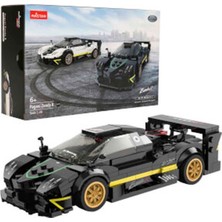 Rastar 1:28 Pagani Zonda R Siyah Model Araba Yapım Seti 387 Parça